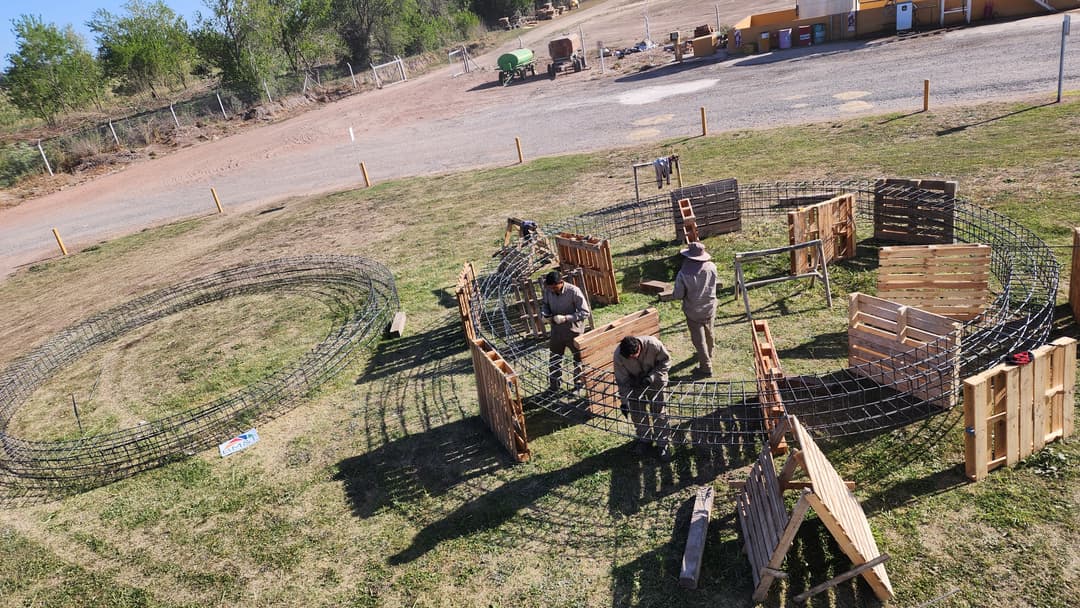 Platea de silos